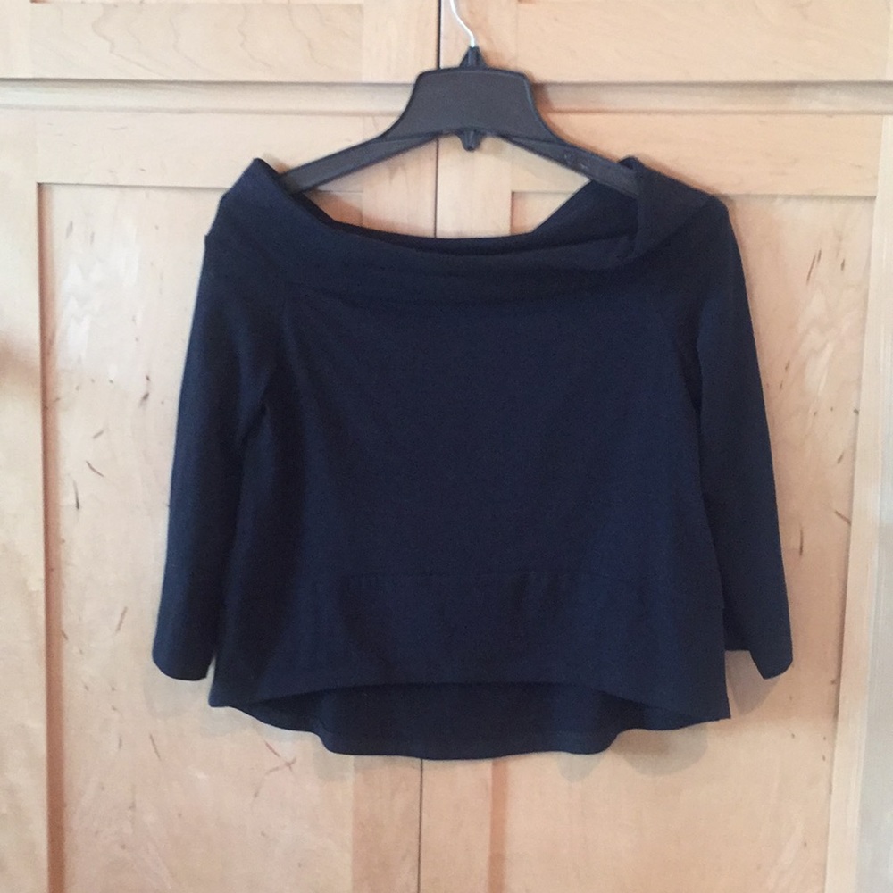 Boatneck hi-low top size M